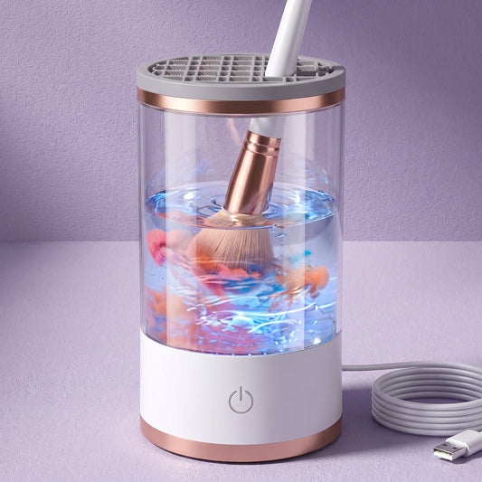 Limpiador Eléctrico de Brochas de Maquillaje