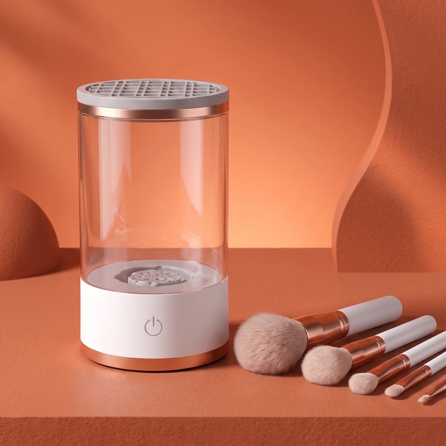 Limpiador Eléctrico de Brochas de Maquillaje